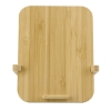 Bamboo 10W Wireless Charger with Phone Holder - Nt front